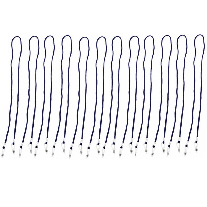 12 Bulk Eyewear Retainer Universal Sports Sunglasses Strap Lanyard Holder Blue