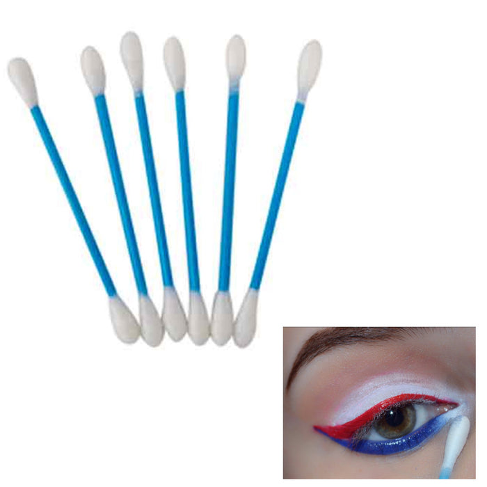 400 Cotton Swabs Double Tipped Applicator Tip Bud Safety Ear Wax Makeup Remover