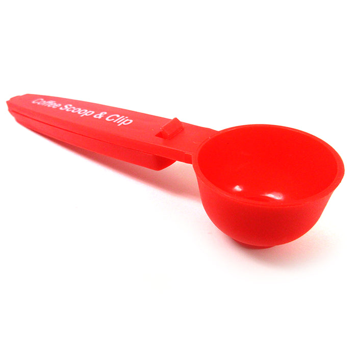 2 Pc Plastic Scooper Coffee Scoop Bag Clip Tablespoon Measuring Spoon Tea Sugar