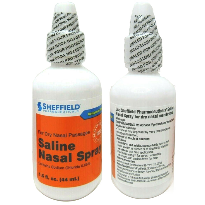 12 Lot Allergy Sinus Relief Saline Nasal Spray Rinse Mucus Decongestant Mist
