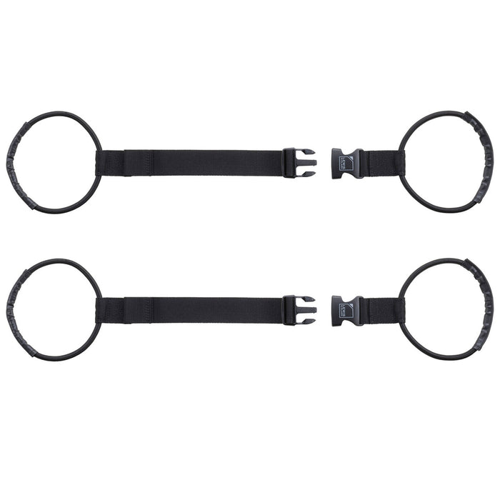 2 Pk Lewis N Clark Add A Bag Luggage Straps Suitcase Adjust Belt Bungee Travel