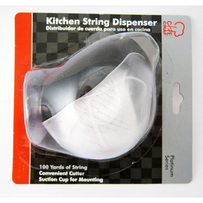 Kitchen String Dispenser Cord Holder Twine Chef Butcher 100 Yard Cooking Cutter