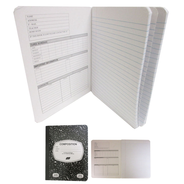 8 X Composition Book Primary Journal Notebook Elementary Writing School Supplies