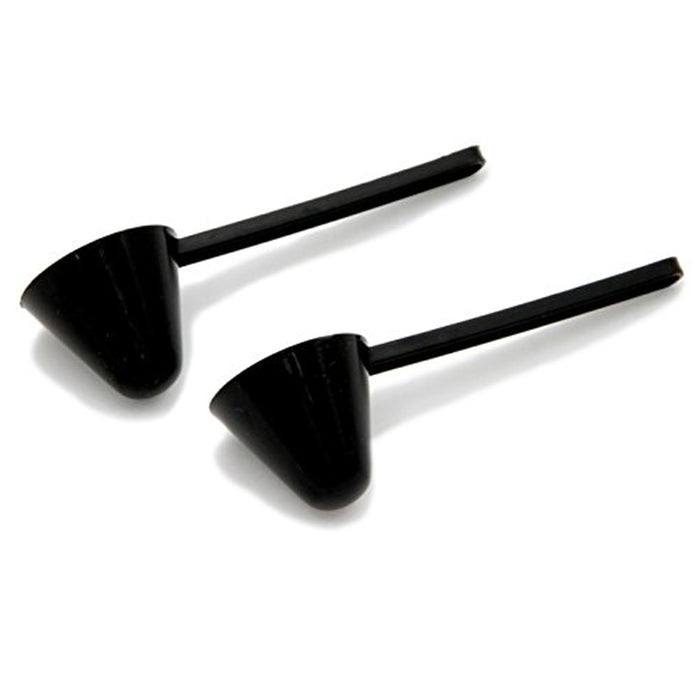2 Pc Coffee Measurer Cup Scoop Measuring Plastic Spoon Set Tea 0.5 Oz Capacity
