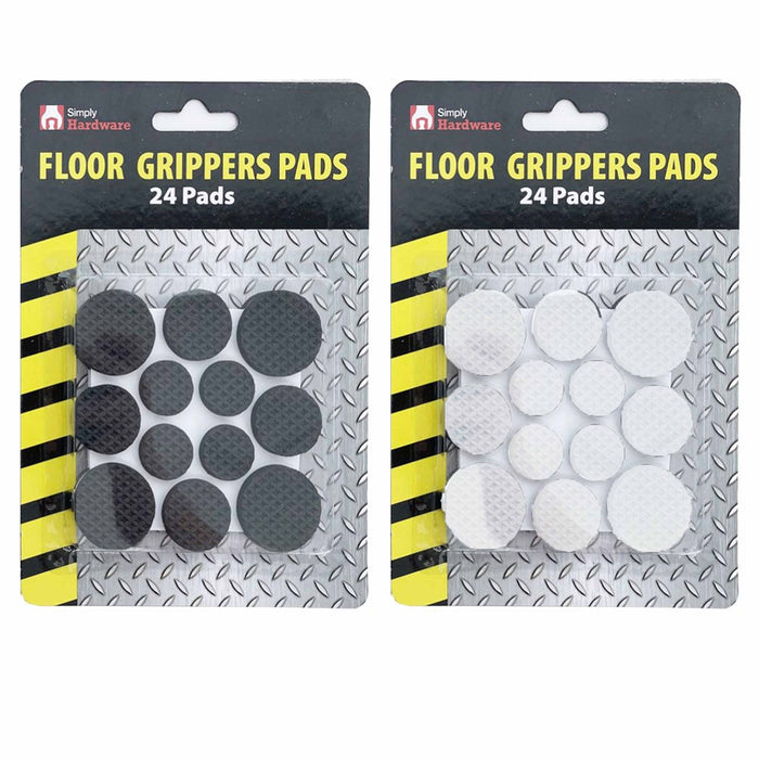 48 Pc Adhesive Felt Floor Protectors Furniture Table Chair Leg Pad Slide Guard