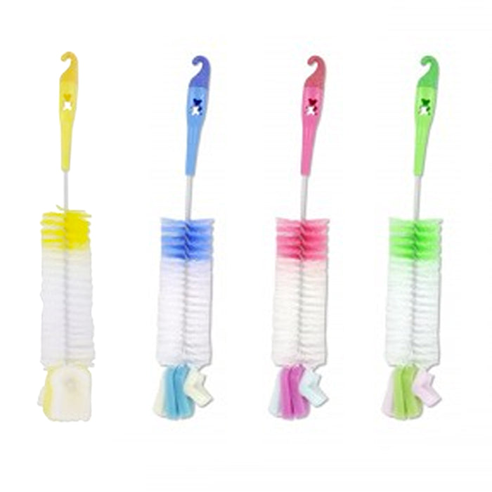 2 X Bottle Brush Sponge Scrub Cup Glass Washing Cleaning Cleaner Tool Kitchen