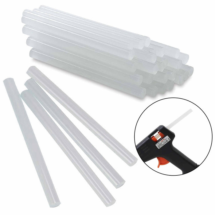 80pc Hot Melt Glue Gun Sticks 7mm X 10cm Heat Strong Adhesive Bond Repair Crafts