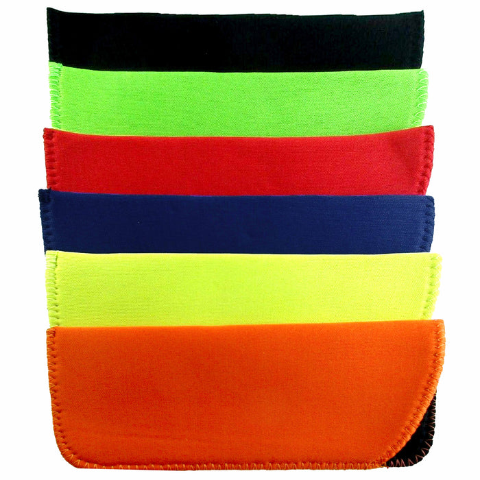 12 Soft Slip In Eyeglass Case Pouch Sunglasses Glasses Carrying Eyewear Storage