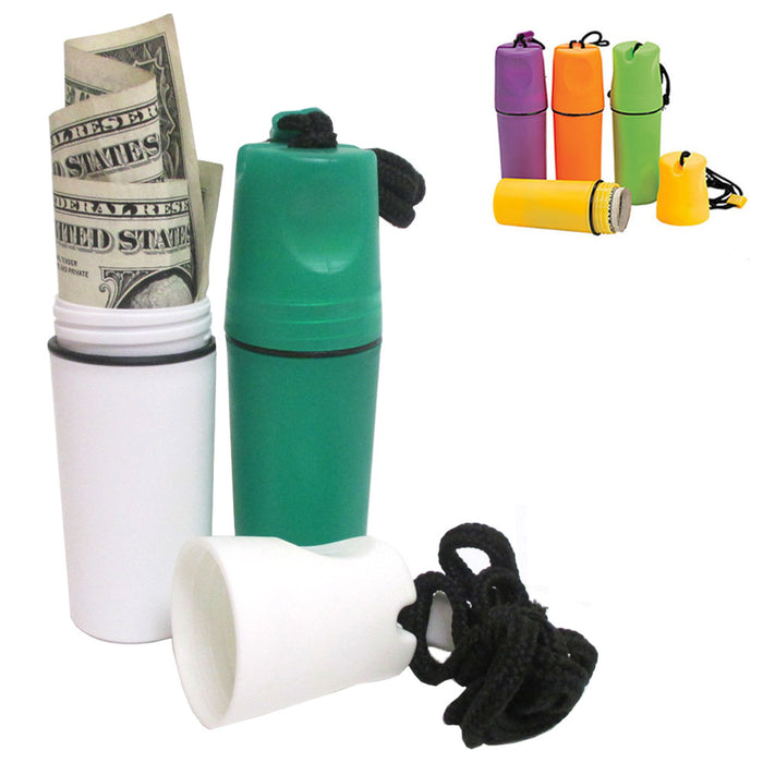 Plastic Waterproof Storage Case Money Coin Holder Container Cover Beach Safe New
