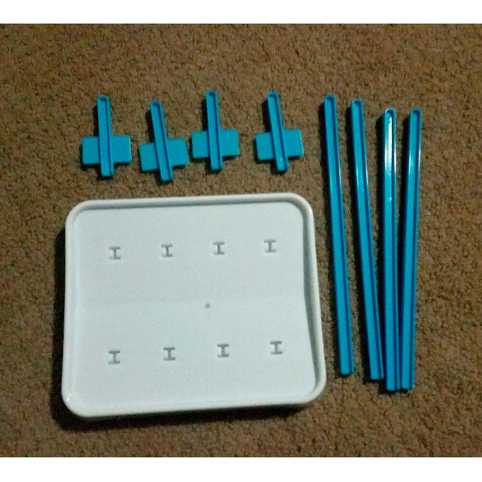 Baby Bottle Nipple Drying Rack Organizer Dryer Holds 4 Accesories Gerber Evenflo