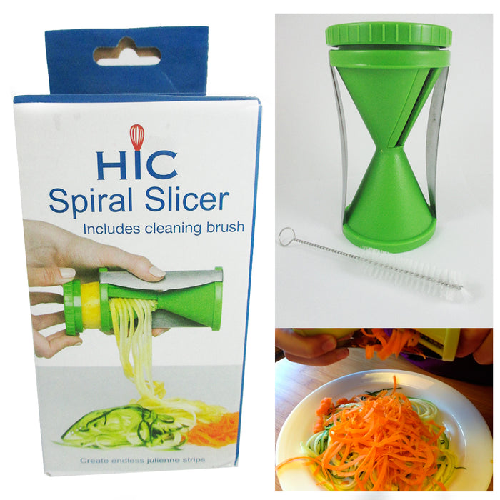 Handheld Vegetables Zoodle Slicer Spiral Manual Spiralizer Cutter Maker Kitchen