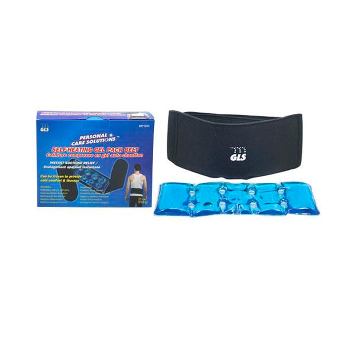 1 Self Heating Gel Pack Belt Back Support Pain Relief Hot Cold Muscle Therapy
