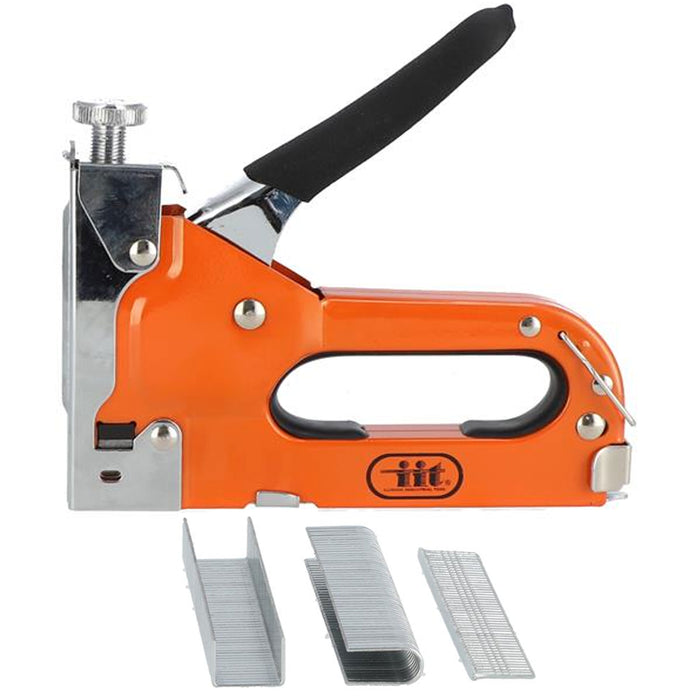 3 Way Heavy Duty Staple Gun Stapler Upholstery Wood Ceiling Repair Staples Kit