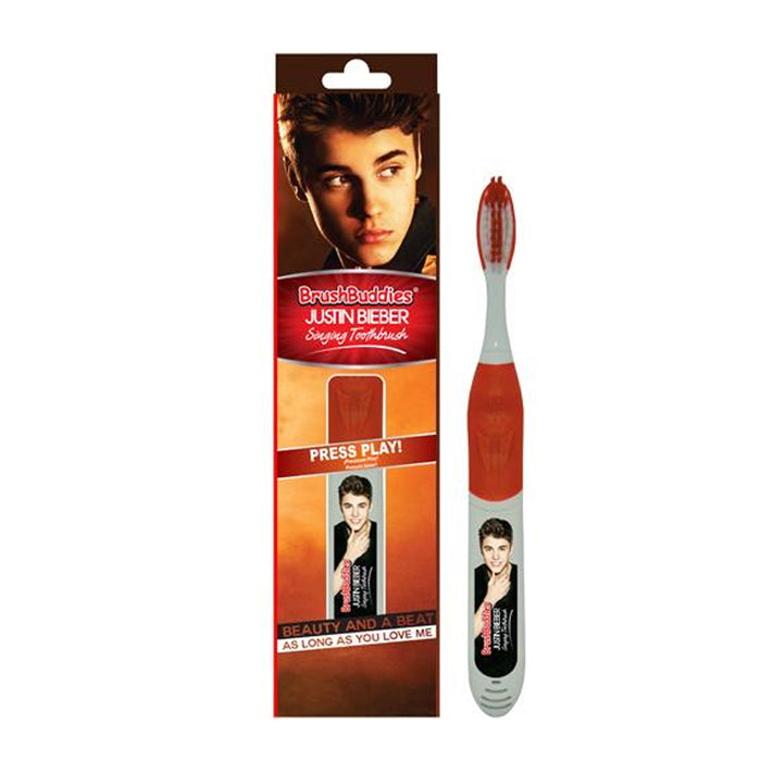 Justin Bieber Singing Toothbrush Brush Oral Care Beauty Beat Music Play 2 Songs