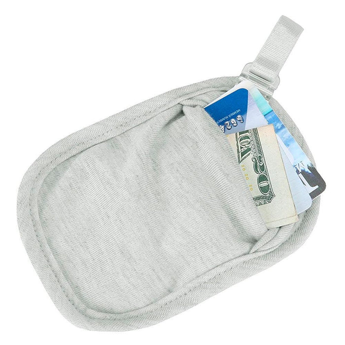 Under Clothes Travel Money Pouch Slim Protect Cash Credit Cards Travel Documents