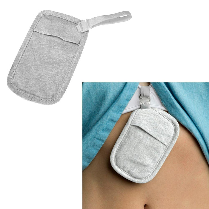 Under Clothes Travel Money Pouch Slim Protect Cash Credit Cards Travel Documents