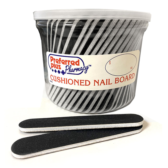 120 Nail Files Bulk Pack 4.5” Dual Sided Emery Boards Professional Salon Manicure Pedicure Tools