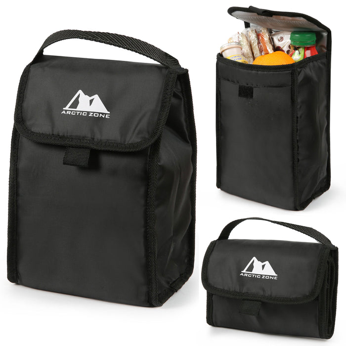 2x Insulated Lunch Bag Food Storage Box Thermal Cooler Tote Work School Camping