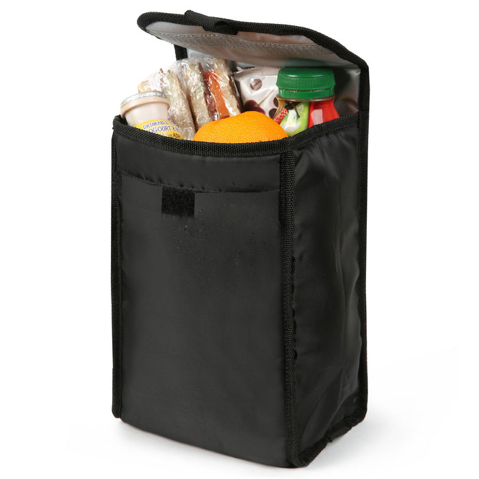 2x Insulated Lunch Bag Food Storage Box Thermal Cooler Tote Work School Camping