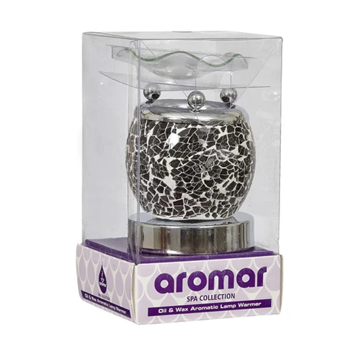 Mosaic Touch Electric Wax Melt Warmer Dimmable Fragrance Candle Oil Burner Aroma