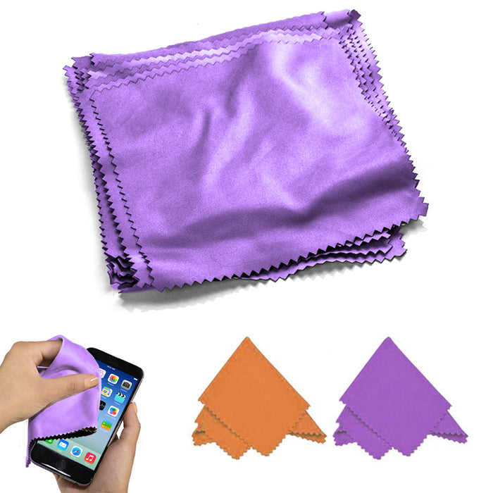 2 Microfiber Cleaning Cloths Eyeglass Sunglasses Optical Lens Cloth LCD Screen
