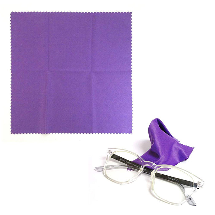 24PC Microfiber Cloths TV Screen Cleaning Cell Phone Tablet Lens Glasses Cleaner