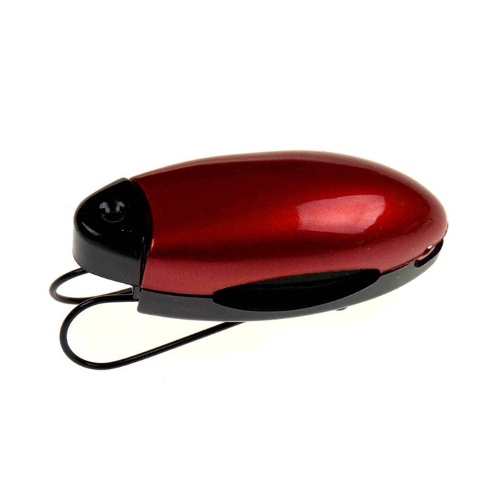 2 pc Burgundy Car Sun Visor Clip Holders Sunglasses Reading Eyeglasses Card New