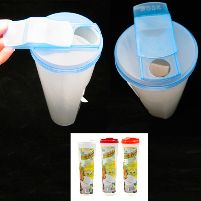 2 Pasta Container Food Storage Spaghetti Cereal Keeper Plastic Tall Jar Bpa Free