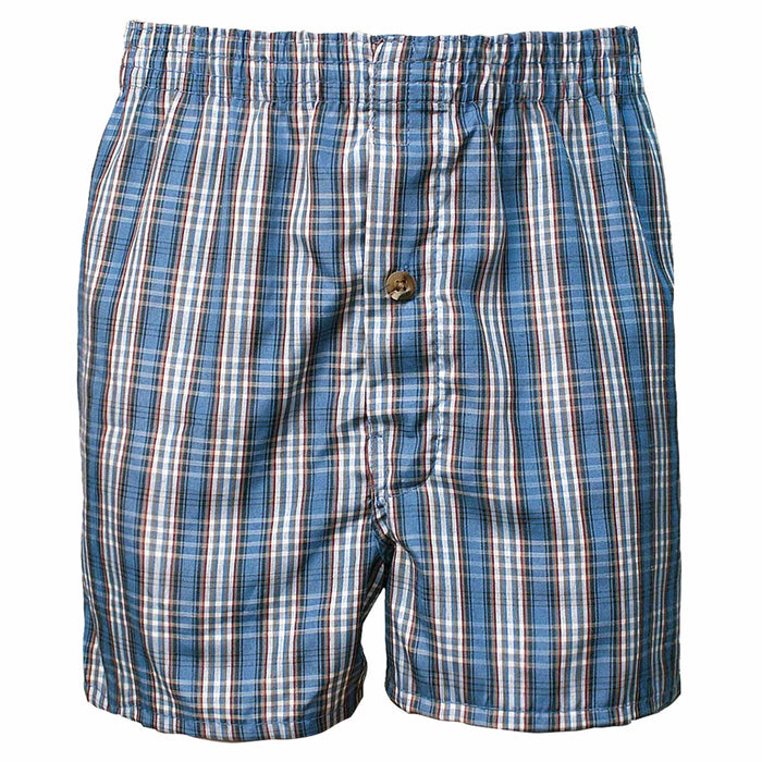 6 Boys Underpants Boxers Trunks Underwear Plaid Shorts Cotton Breathable Size S