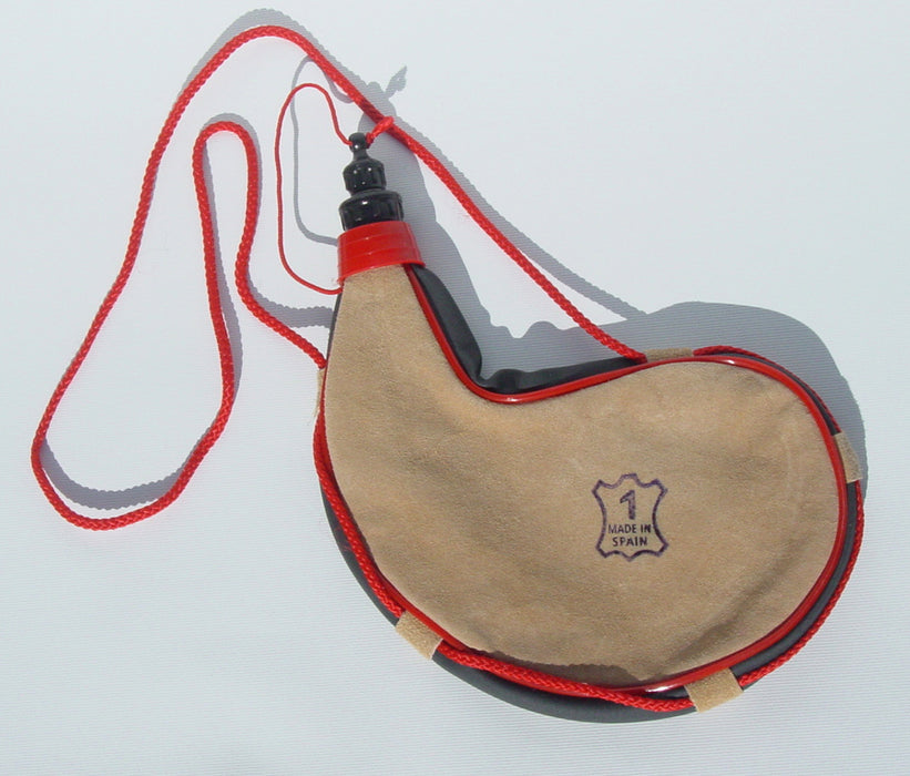 Spanish Bota Bag Wine Water 1 Liter Canteen Leather Skin Camping Hiking Mountain