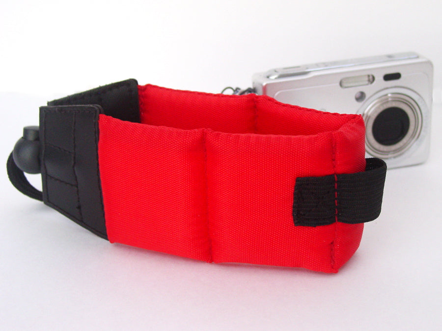 Floating Camera Strap Wrist Band Wristband Waterproof Digital Intova Olympus Red