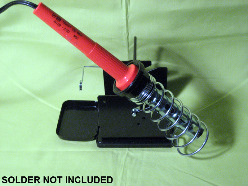 Soldering Iron Gun Stand Holder Support Station Metal Base Solder Sponge Wire
