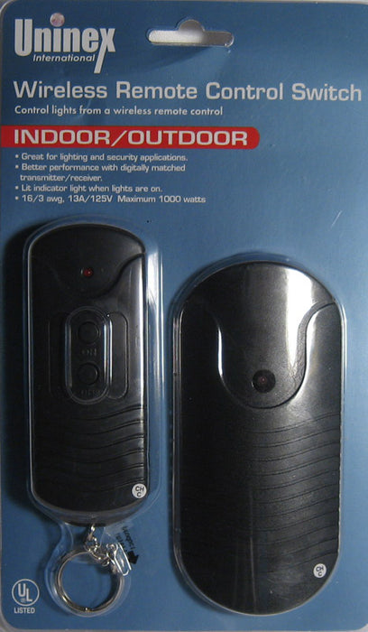 New Indoor Wireless Remote Control Power Switch Music Lights Home Outlet 40 Ft !