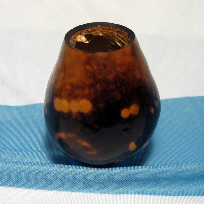 ARGENTINA MATE GOURD YERBA TEA CUP WITH STRAW BOMBILLA HANDMADE DETOX DRINK 0146