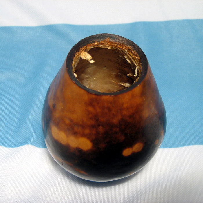 ARGENTINA MATE GOURD YERBA TEA CUP WITH STRAW BOMBILLA HANDMADE DETOX DRINK 0146