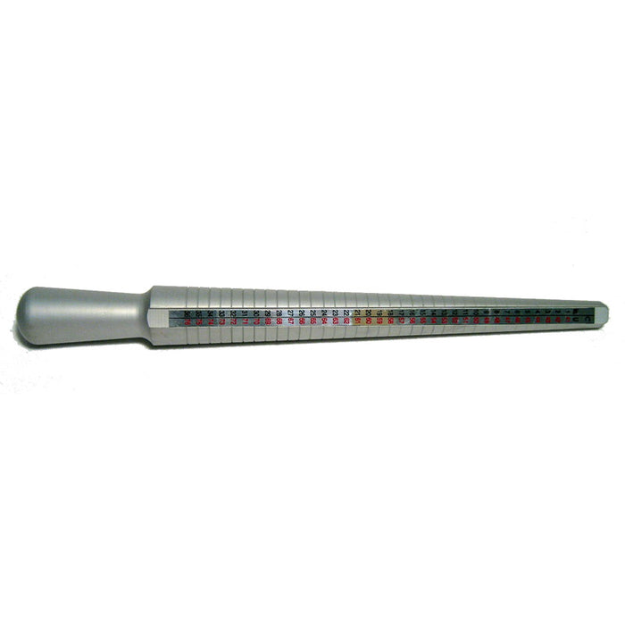 Ring Sizer Universal Aluminum Stick 1-15 Gauge Size Jewelers Mandrel Jewelry New
