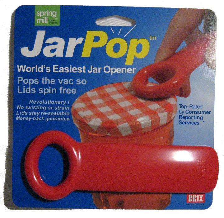 Jar Pop Jar Opener Jarpop Jarkey Vacuum Breaker Key Rim Lid Lifter Top Denmark !