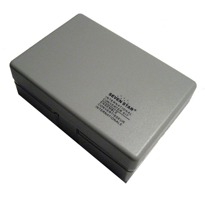 World Travel Voltage Converter Adapter Plug Power Kit 50-1600 Watt Ac Us Eu New