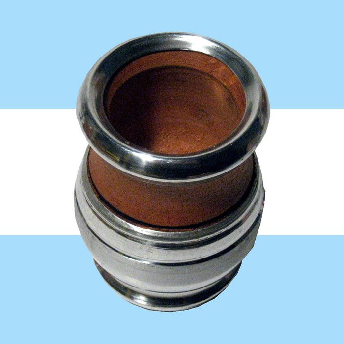 ARGENTINA MATE GOURD ALGARROBO SET YERBA TEA CUP BOMBILLA STRAW KIT DRINK 0189