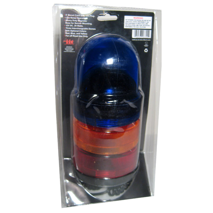 Emergency Lights 3-IN-1 Revolving Safety Warning Magnetic Base 12V Rotating Snow