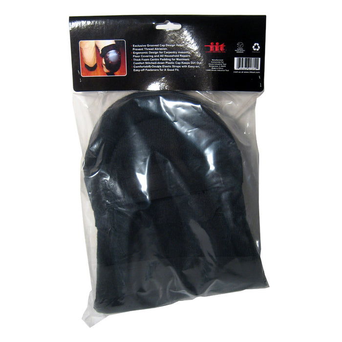 New 2 Pc Plastic Cap Knee Pads Heavy Duty Set Comfort Plumber Carpenters Builder