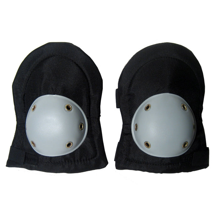 New 2 Pc Plastic Cap Knee Pads Heavy Duty Set Comfort Plumber Carpenters Builder