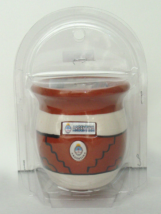 ARGENTINA CERAMIC MATE GOURD YERBA STRAW BOMBILLA DIET HEALTHY DRINK DETOX 0243