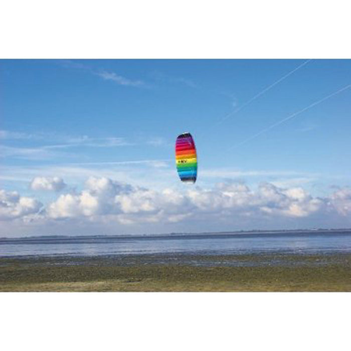 NEW HQ TRAINER POWER KITE 1.7 W/ CONTROL BAR SYMPHONY LINE BEACH SPORTS TRAINER