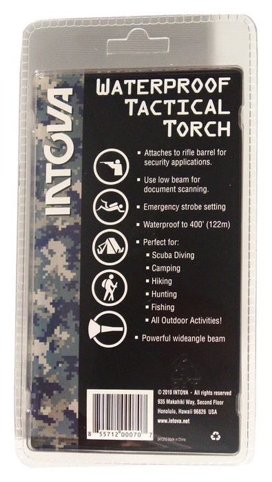 Intova Waterproof Flashlight Tactical Torch 400' Lamp Spotlight Lumen Light New